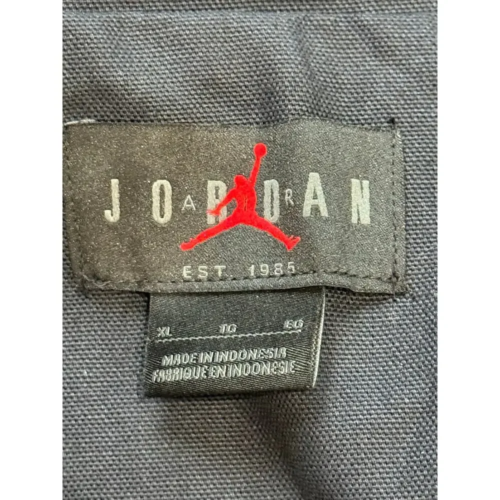 Cactus Jack x Air Jordan Flight Jacket XL Black Travis Scott Graphic Streetwear